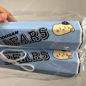 두산베어스 망곰 팔각 응원 배트 (미개봉)