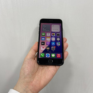 85663 아이폰SE3 블랙 64GB 부산 중고폰 팝니다 21만원