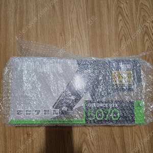 미개봉 ZOTAC GAMING 지포스 RTX 5070