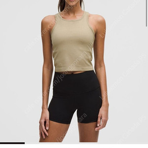 룰루레몬 심리스 탱크탑 [새상품] Ebb to Street Cropped Racerback Tank 네컬러 사이즈6
