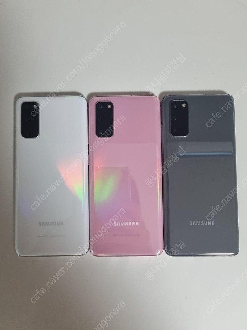 삼성 핫딜 S급 갤럭시S20 최상품판매 대소량문의 중고폰 G981