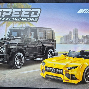 레고 Mercedes-AMG G63& Mercedes-AMG SL 63 (76924) 벤츠 지바겐