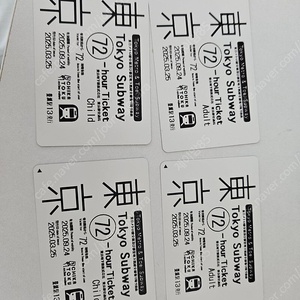 일본 도쿄 메트로패스