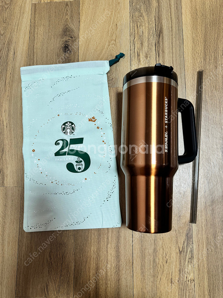 스타벅스 홀리데이 글램 골드 SS 22 체리블라썸 스탠...--6