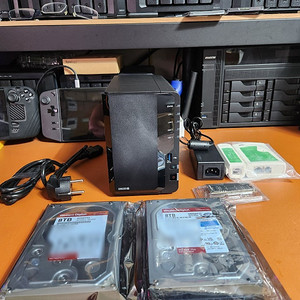 시놀로지DS220+ WD REDPLUS 16TB + 램 6G