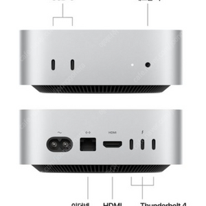 M4 맥미니 24GB 256GB 판매합니다.