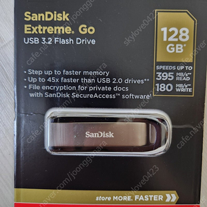 샌디스크 Extreme Go USB 3.2 128GB 미개봉 택포