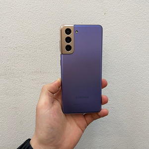 갤럭시S21 팬텀바이올렛 256GB 무잔상 상태좋은 중고22만팝니다.