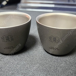 코오롱 티타늄 더블 50 컵세트 팜니다.