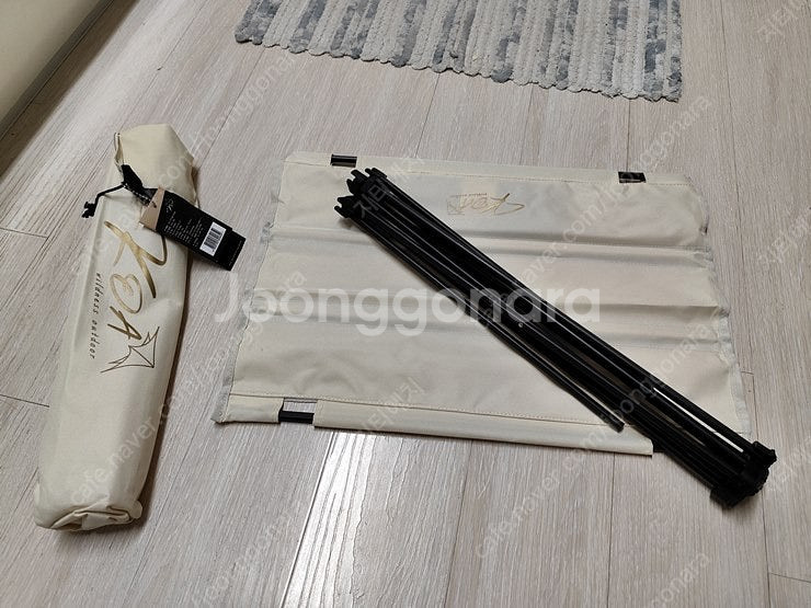 캠핑 코아 이지롤링 테이블 (아이보리) 새상품 판매--3