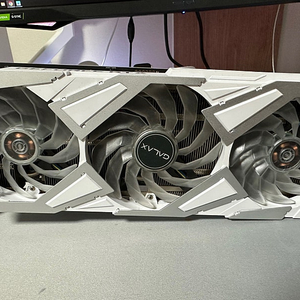갤럭시 RTX 3080 ex 게이머 화이트 팝니다.