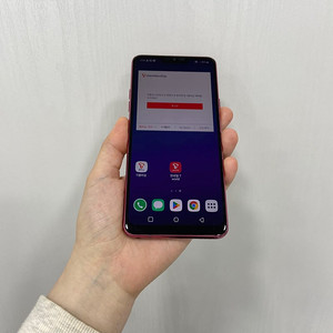 83885 G7ThinQ 레드 64GB 부산 중고폰 팝니다 6만원