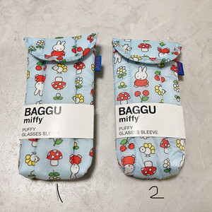 바쿠백 baggu 미피 선글라스/안경파우치, 베이비 장바구니