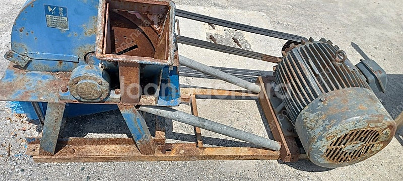40마력 모터 파쇄기 목재 분쇄기 4극 약초절단기--8