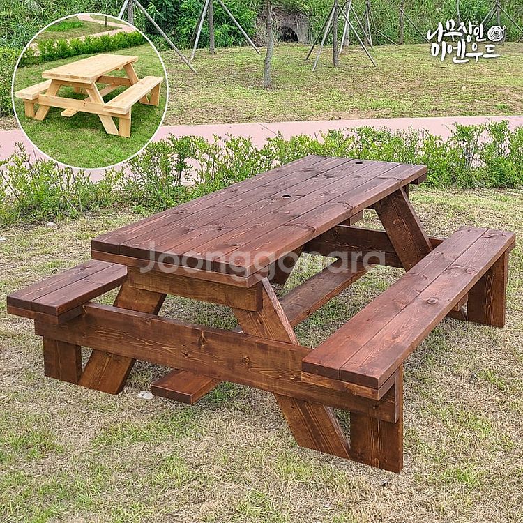 [판매] 국내에서 가장 튼튼한 야외테이블 야외테이블세트 국내생산 전문제작--0