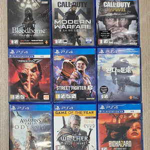 ps4 콜오브듀티 모던워페어 리부트 철권7 스파6
