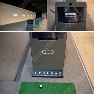 Qed pro eye xo 골프 연습장기계