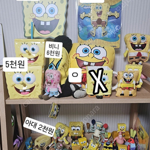 스폰지밥 스펀지밥 굿즈 피규어 인형