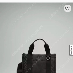 룰루레몬 미니 토트백 [새상품] Boxy Mini Tote Bag 블랙