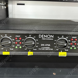 DENON DN-470A 앰프 + [인터엠] PS-6116 스피커 셀렉터