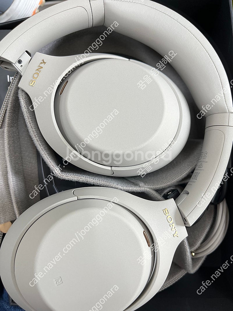 소니 WH-1000XM4 노이즈캔슬링 헤드폰 플래티넘 ...--3