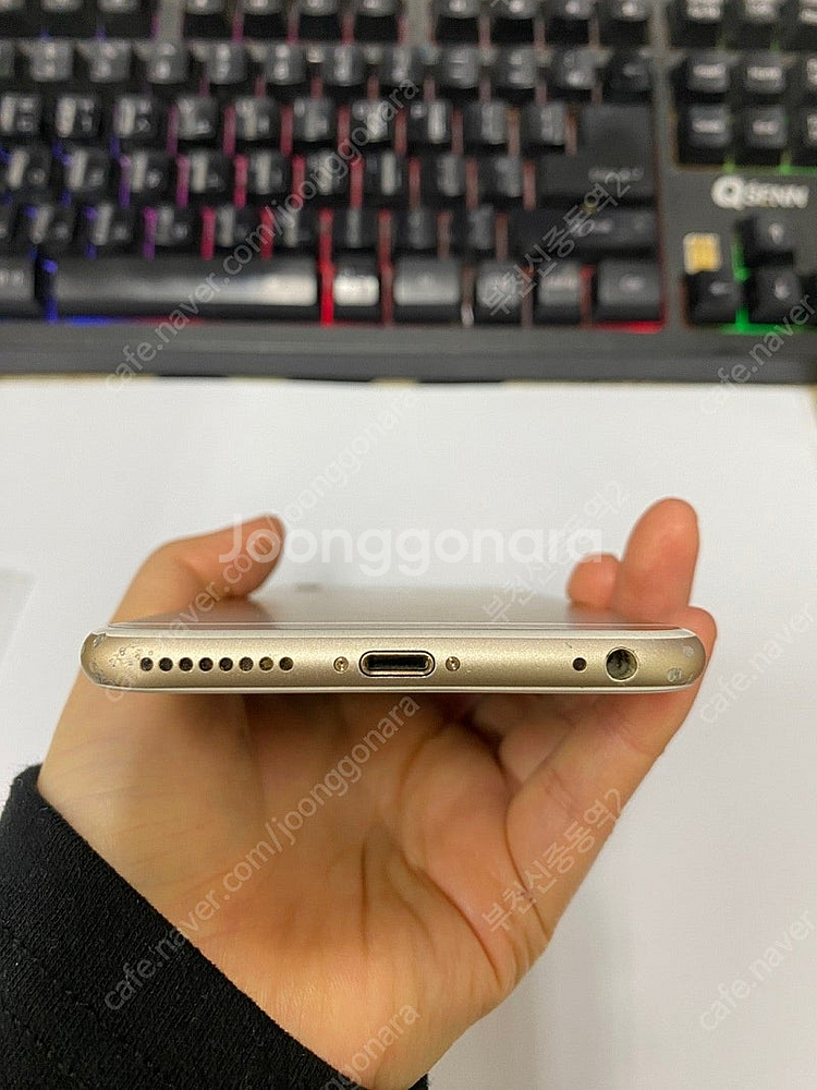 197013 아이폰6S플러스 아이폰6S+ 골드 액정SS...--6