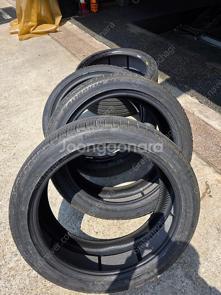 245 45 21 피렐리 MS 이월 새 타이어 2일 사용--0