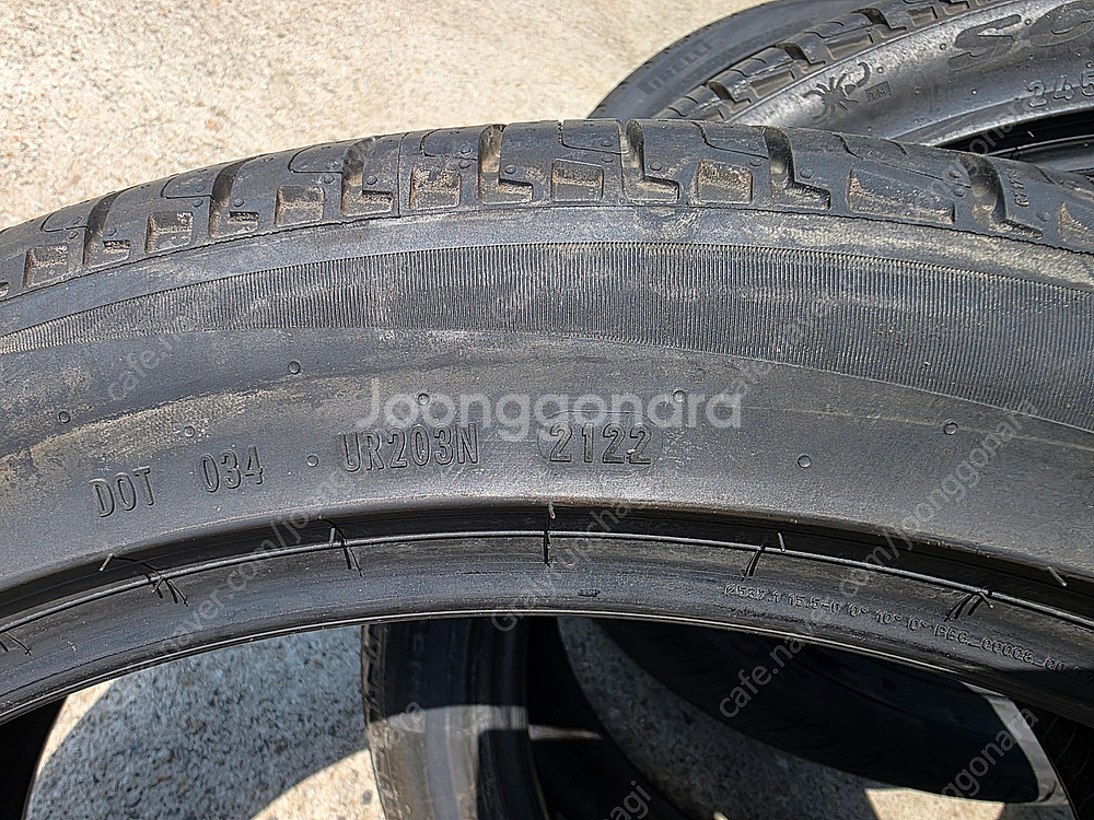 245 45 21 피렐리 MS 이월 새 타이어 2일 사용--5