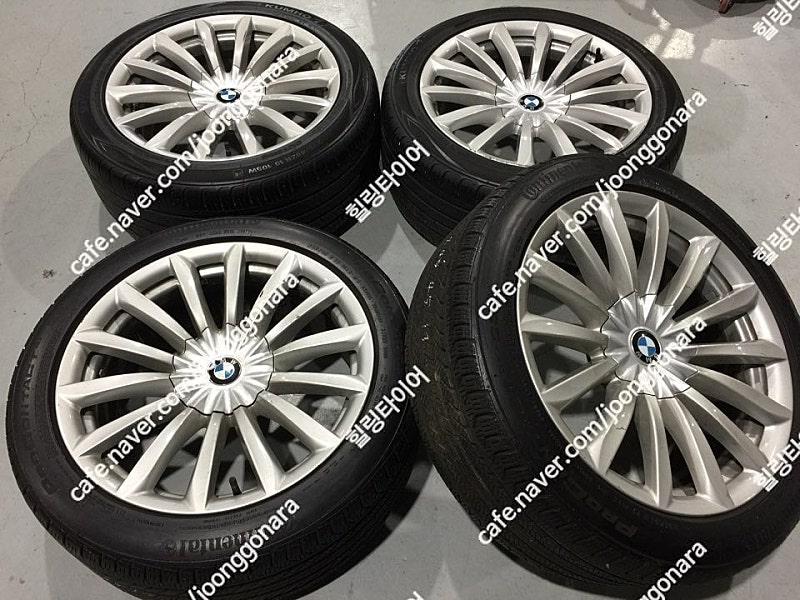 bmw 7시리즈 신형 19인치 중고 휠타이어 판매