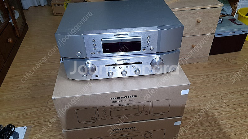 [부산] 마란츠pm6007 인티앰프& 마란츠cd6007...--2