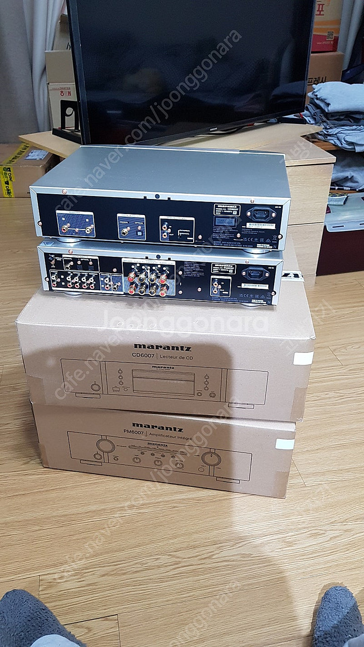 [부산] 마란츠pm6007 인티앰프& 마란츠cd6007...--3