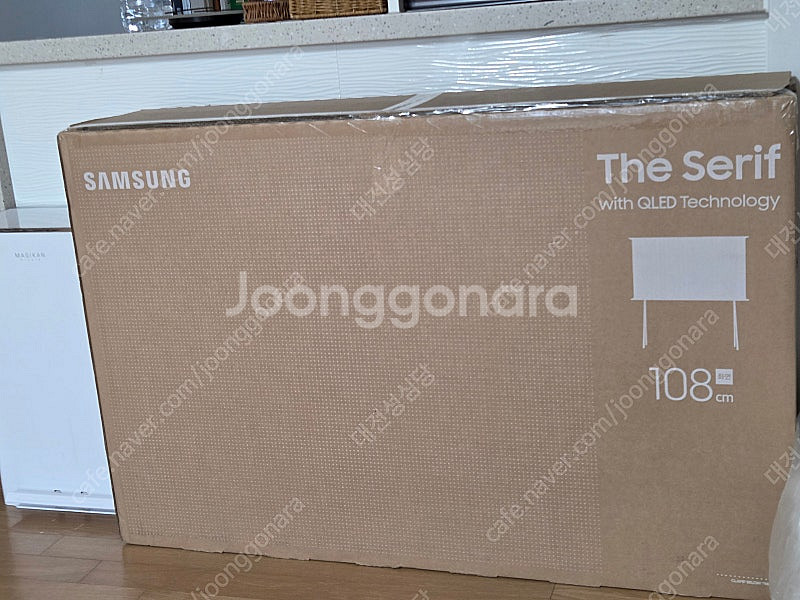 삼성 세리프 43인치 QLED TV--1