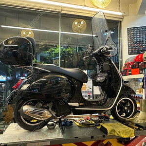 베스파 GTS125 팝니다.(탑박스포함)
