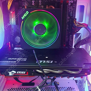 진정 게임용백색컴 라이젠7 3700X, AB350M GAMING3, MSI GTX1060 GAMING PLUS,