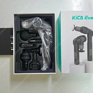 키카 각도조절 온열 마사지건