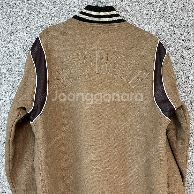 [XL] 슈프림 02AW 네바욕 스타장 바시티 자켓 된...--3