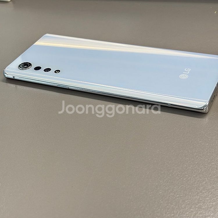 LG 벨벳 화이트색상 128용량 외관초SSS급 깨끗한단...--8
