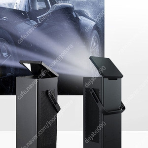 [상태 좋아요] LG 120인치 4K 시네빔프로젝터 HU80KA + 스크린 2개 + 스크린 거치대 판매합니다.
