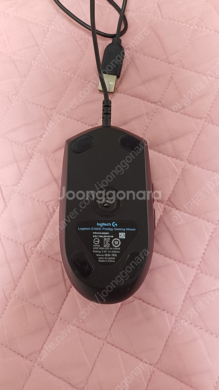 로지텍 G102 유선마우스--1
