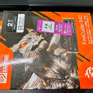 firecuda 540 m.2 PCIe Gen5 SSD 2TB