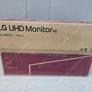 [부품용] LG 32UN650 파손품 판매합니다