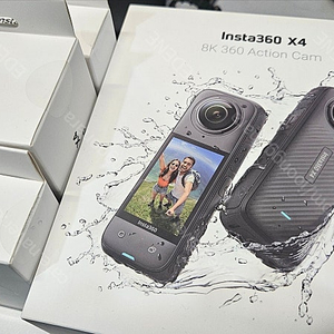 insta360 x4 인스타360x4 +추가 정품배터리2개+배터리독+3m카본셀피스틱
