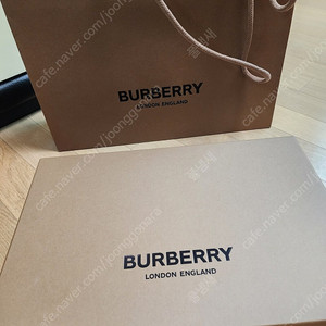 버버리 박스+쇼핑백