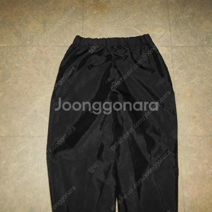 꼼데가르송 블랙라벨 밴딩 팬츠--5