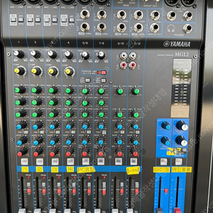 [판매] Yamaha 야마하 믹서 MG12 아날로그 믹서 이펙터