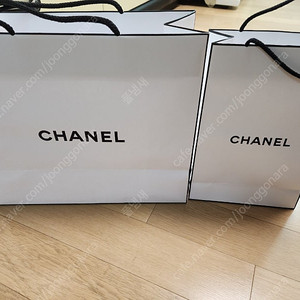 샤넬 종이쇼핑백