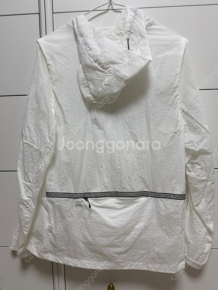 나이키 레펠 런 디비전 런닝 자켓 화이트 발수 조끼 베스트 나시 바람막이 2in1 DM4773-100--1