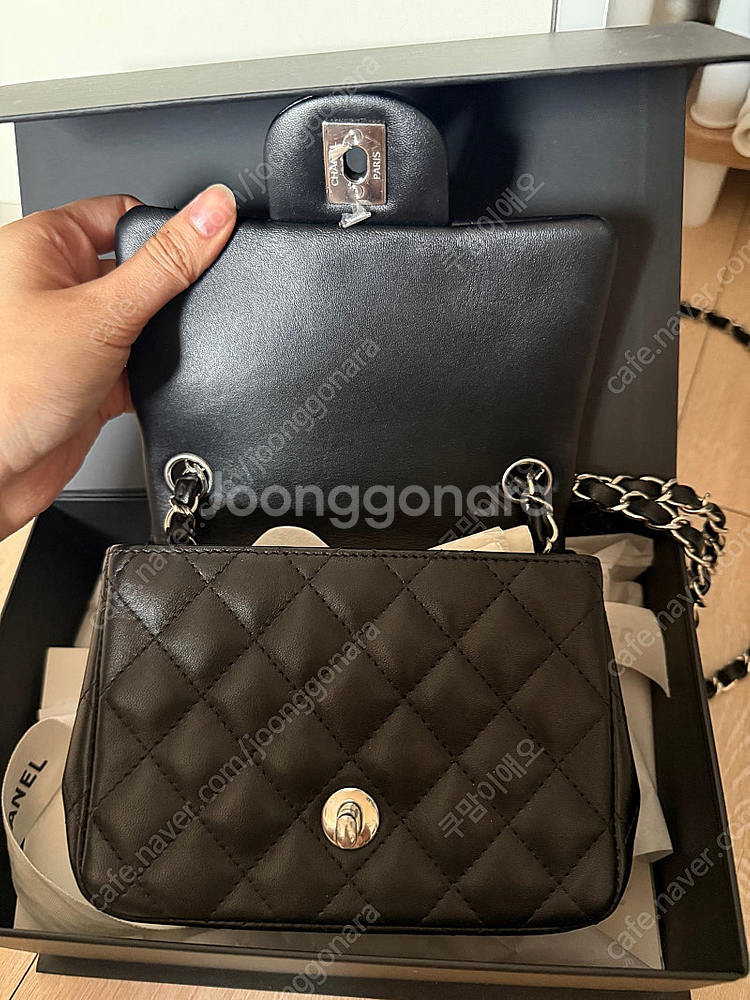 샤넬 쁘띠삭 은장--1