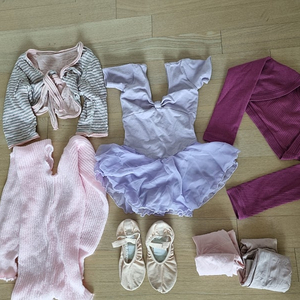 발레복 5세 발레슈즈 가디건 포함