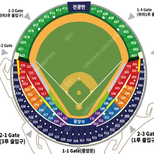 (최저가)5월16일(금) LGvsKT 1루 오렌지석 207블럭 2~4연석 자리사진O